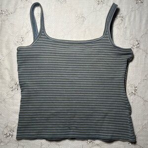 vintage 90s GAP striped ribbed tank top – size medium